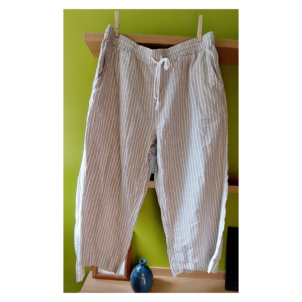Lightweight Cotton-Linen Summer Pants